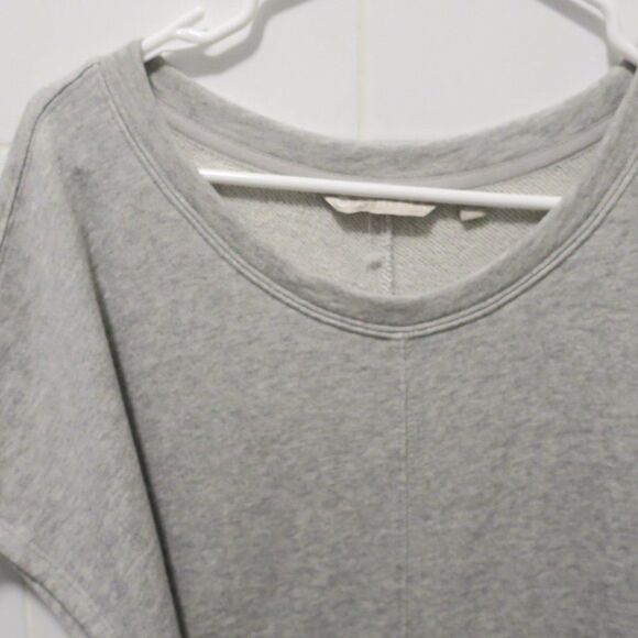 NWT ATHLETA EMBRACE DRESS grey XL pullover stretch comfy athleisure sweat summer - Picture 3 of 10